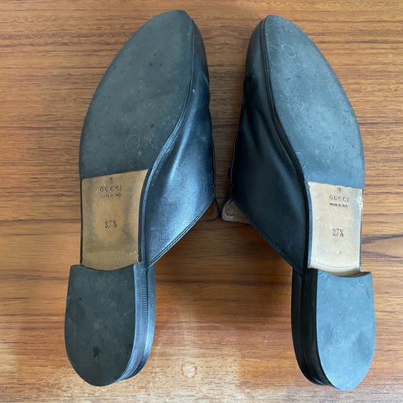 [Not for Sale] GUCCI Princetown Leather Slipper 37.5 - Picture 3 of 3